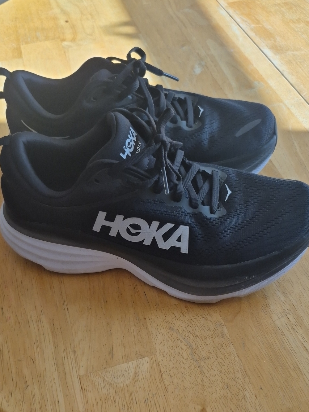 Hoka One One Womens Bondi 8 Running Walking Shoe Size 8.5D 1127954 Wide